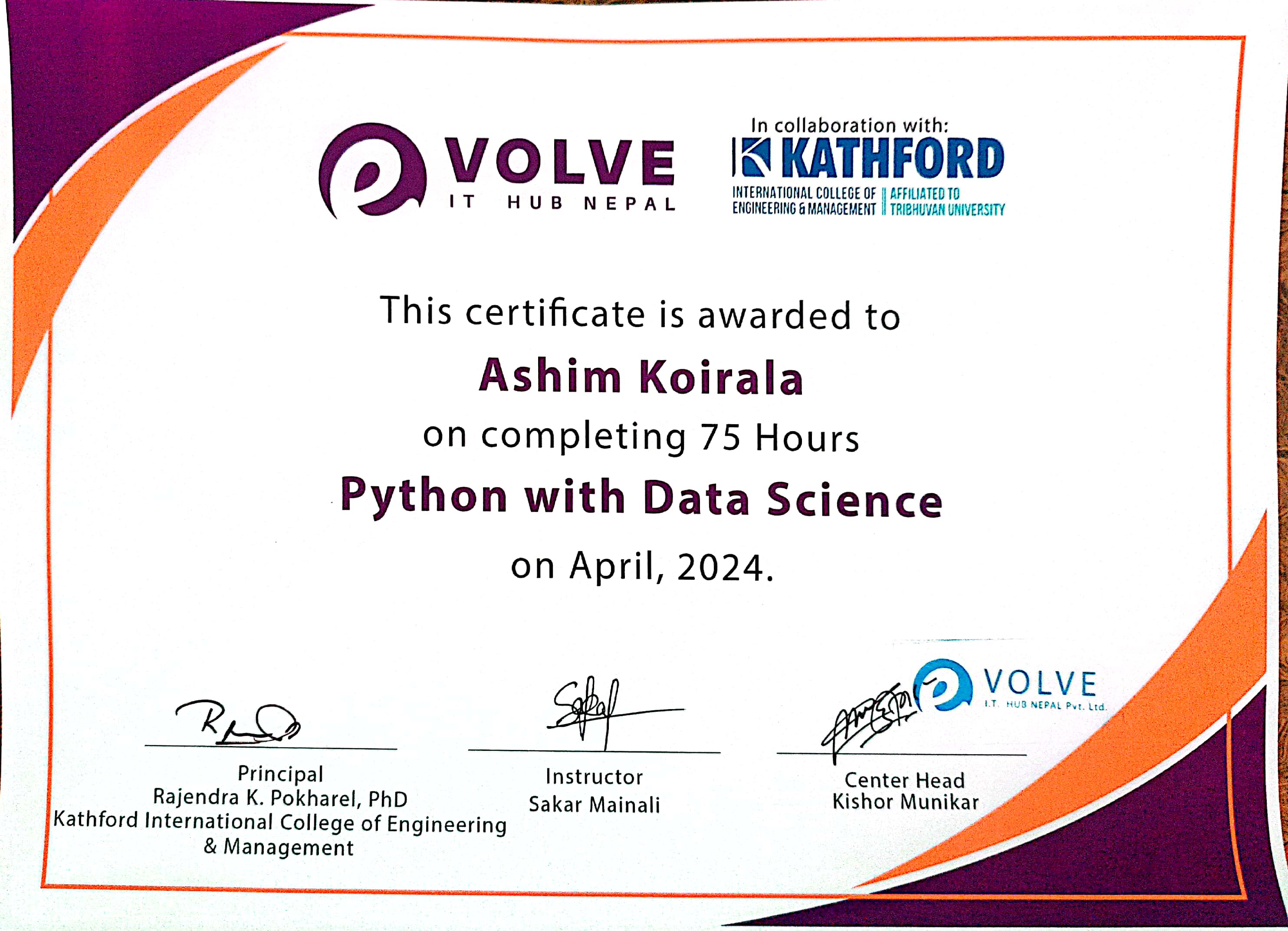 Python with Data Science
